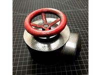 Steam Punk Valve Knob by Anthonyseo