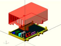 Remix of MKS Sbase Enclosure to make Parametric by GeoDave