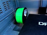Makerbot Mini Spool for Dremel 3D Printer by madebyjoey