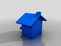 Bird House + Nest Making Space by ReevesTheWhale