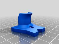 Flashforge creator pro estruders cable holder clip by Andicot