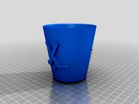 Cup with Name and Hockey Sticks by keithpardini