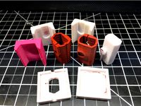 Reusable mold for silicone boot for Wanhao D6 hotend by Empiricus