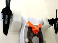 Quadcopter Wall Mount (aquacopter) by Azobe