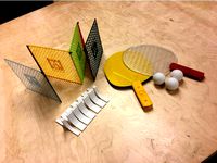 Ping pong ( Table tennis ) by 3D-mon
