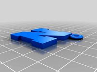 Nebraska N logo keychain by jawbjcmfl
