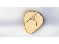 A guitar pick by IMINABAND