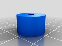 Simple cilider to guide a cable to a greg's extruder by F0llett0