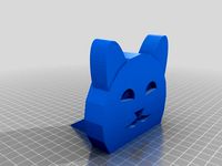 Kitty Doorstop by lindsaydli