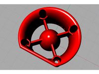 Velocity Stack and Fan Guard for 40mm Fan (flat side) by admodesi