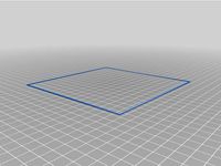 a flat bed level test print, and twin triangle towers by btnewman