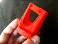 101hero hot end holder e3d v6 by tswaehn