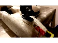 Twinstar FPV servo mount for front air intake by drnut