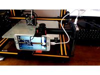 universal 3d printer phone mount by Epicpyrobee