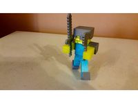 Minecraft Steve (snap together) by Toxiccrisco