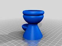 easter egg cup shell improved and final version Eierbecher by Tarrey