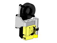 Chimera/Cyclops Hotend for HyperCube Printer by boweeble