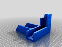 Tevo Tarantula Z-Axis MGN12 Rail Brackets/Mounts LEFT by epyshor