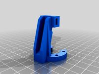 Kossel Strain Relief (x4 bolt base remix) by 3d4uandme
