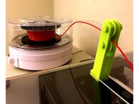 Filament Guide with Pulley Sheaves for 608 Bearings by ScottW1