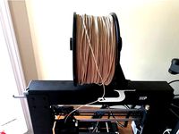 Even More Extended Spool Holder for Wanhao Di3/Maker Select/Cocoon Create by TheRealADY