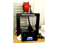 Another Spooler Holder for Wanhao i3 Duplicator Plus - long and thin by mziegler