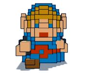 Link (from the 2d Breath of the Wild prototype) by Amplitu