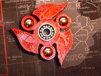 Cardinal Fidget Spinner - Wingnut2k #1 by wingnut2k