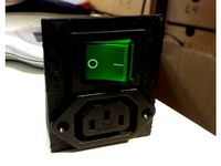 Power Socket and Switch Mount by jbase