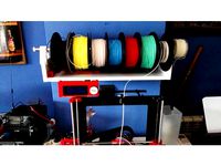 Spool Holder on a shelf by sgonzalezlopez