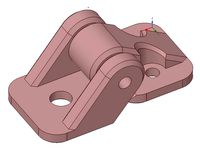 2020 Ball Bearing Door Hinge / Kugelgelagertes Türscharnier für 20mm Bosch Aluminium Profil by GofX