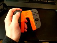 Nintendo Switch joy-con grip (now with a rework!) by Redbrumbler