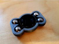 Small Steel Ball Figet Spinner by Bazingaa