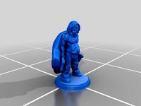 Barbarian Champion Outlander DnD #pocket-dungeons #pocket-tactics #multiverse Pathfinder D&D by chdd
