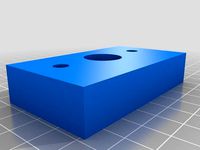 Spacer for CNCFusion Mini-Mill Kit #5 by chelstonthomas