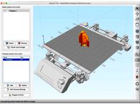 Prusa i3 MK2 model (bed) for Simplify3D by timfou