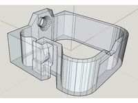 Mountable Wire Clip (based on julvr's) with SketchUp file by ACTPOHOM