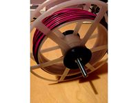 Filament spool for short sections by jon_d