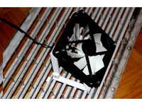 Camper fridge ventilator holder by r_kopka