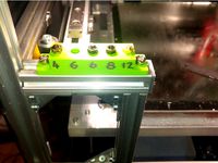 E3D Volcano and V6  nozzle rack for 2020 profiles by WalterSKW