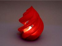 Twisting Flame for LED tealight by DaHai8
