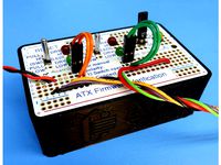 OpenSCAD Parametric Case for AdaFruit PermaBoard by MiseryBot