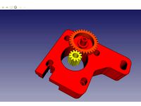 EQ6 Rigth ascension motor adapter by masutokw