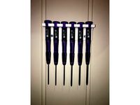 Wall holder for Biltema screwdriver by Prugelknabe