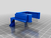 30mm Screwless Fan Mount for Monoprice Mini Select Controller Board by rhambus