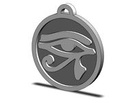 Eye of Horus Keychain by 2c2know