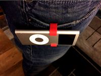 Ipod Nano 2nd Gen belt clip by JohnnyBlaze