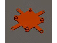 F450 Flamewheel SPRacingF3/PDB mount by FZS1_Fazer