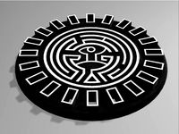 Westworld Maze USB Holder 20 spaces by MarmiMN