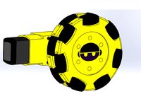 Rueda Omnidireccional by Insani3D